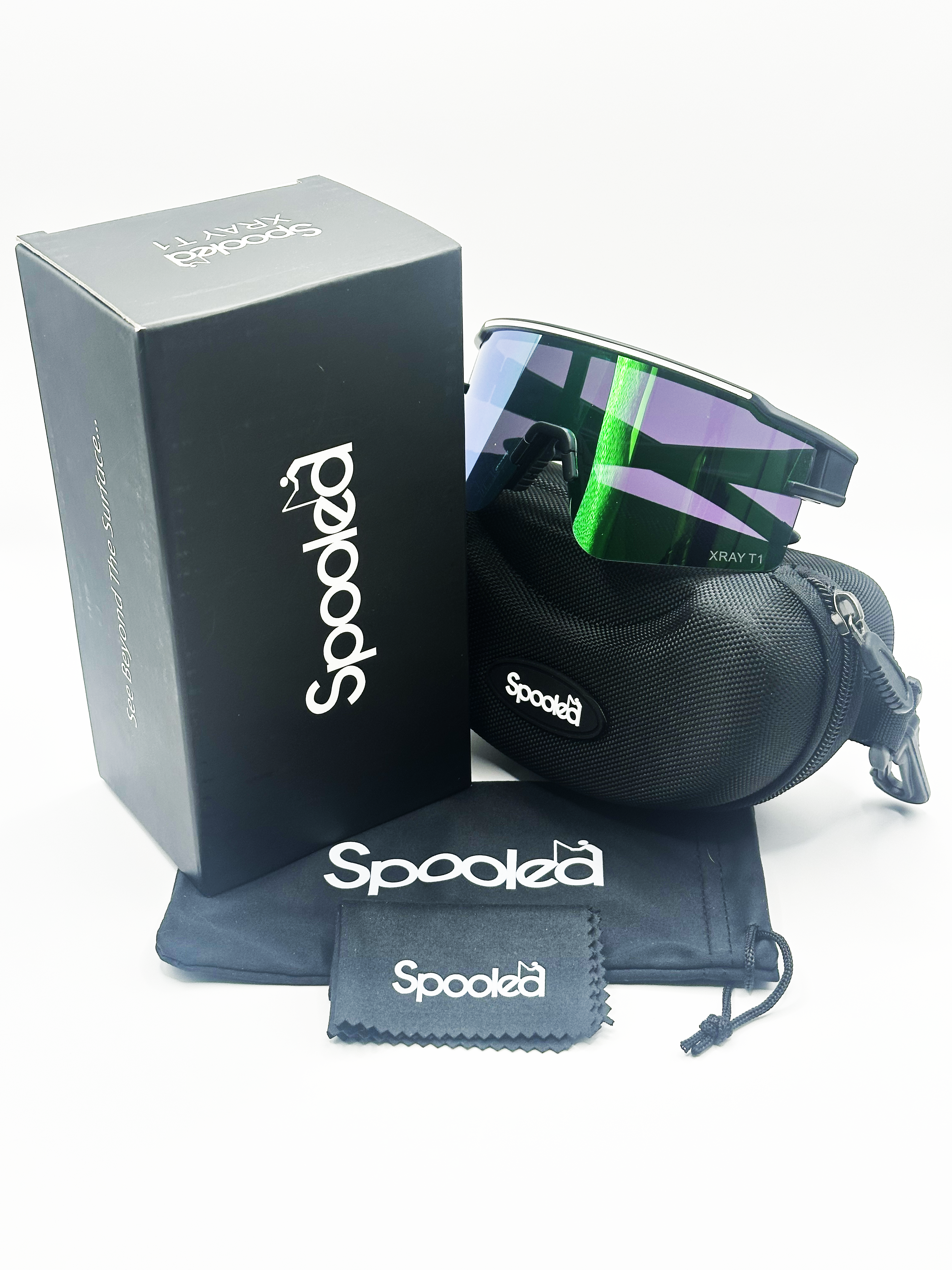 Collection of Xray T1 Black/Green in a gallery layout